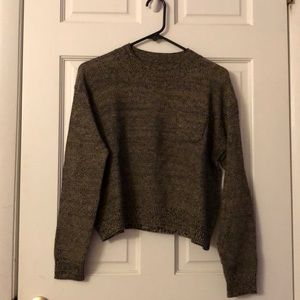 Levi’s Cropped Brown Marled Sweater